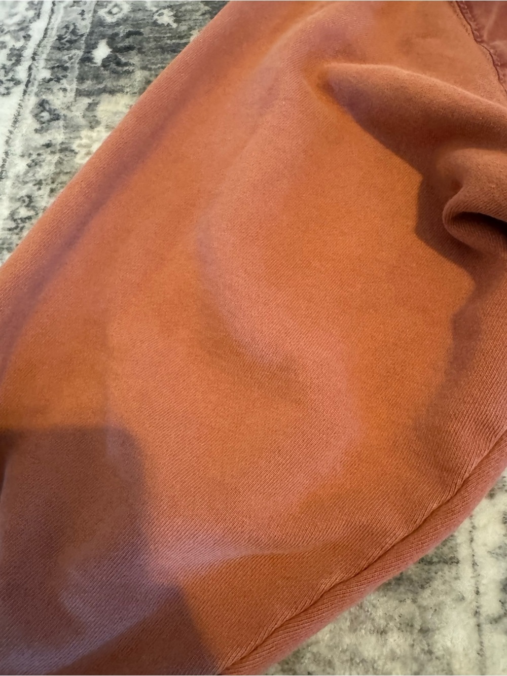 Free People Hooded Zip-Front Bomber Jacket in Rust - Picture 9 of 9
